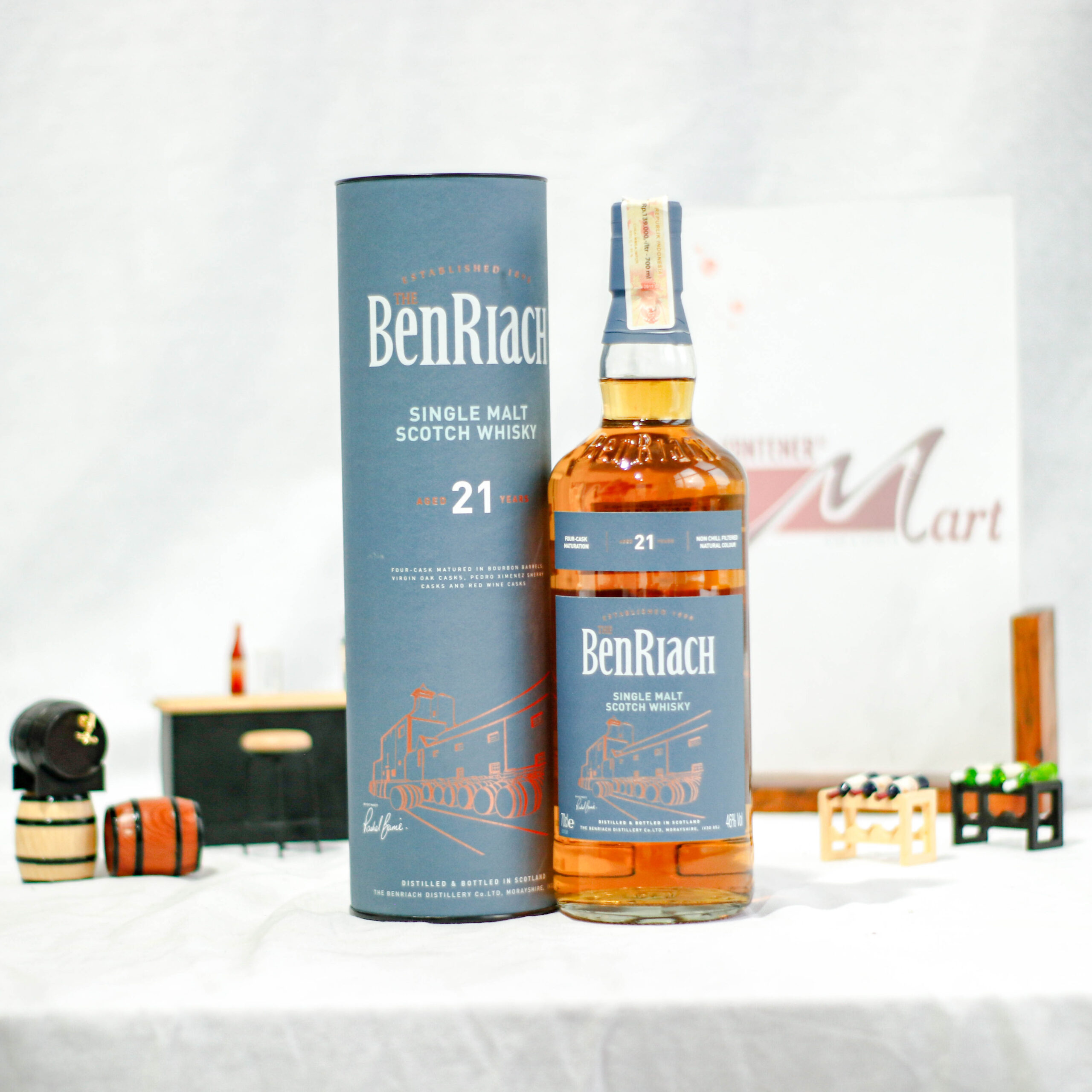 Benriach 21 Aged Years Speyside Single Malt Scotch Whisky