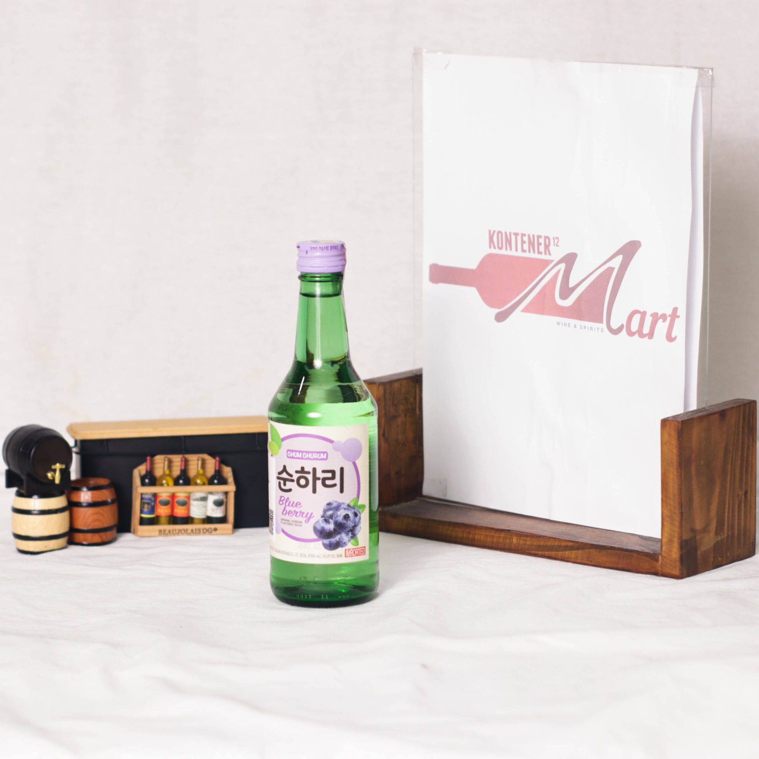 Chum Churum Blueberry Soju Korea