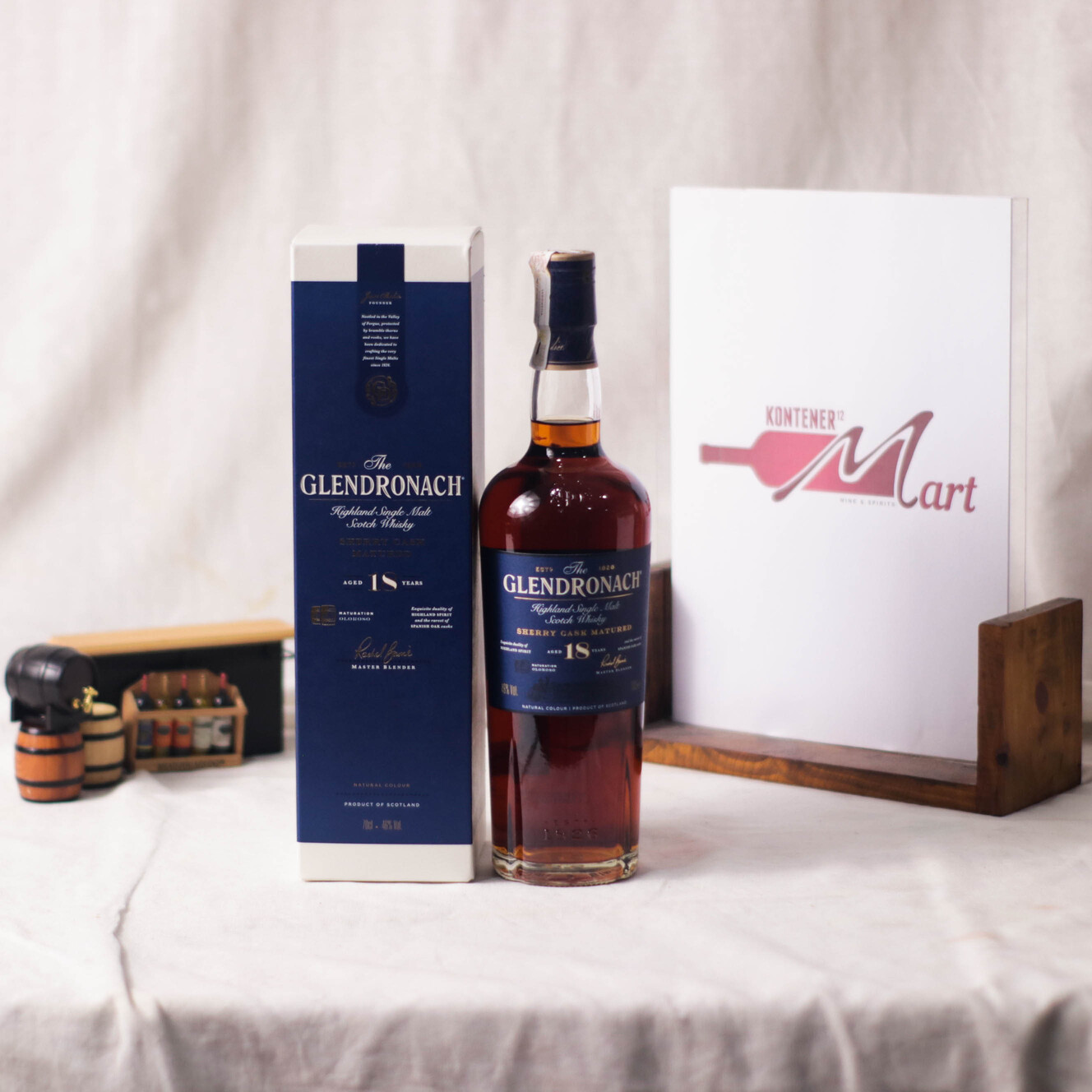 Glendronach 18 Aged Years Highland Single Malt Scotch Whisky