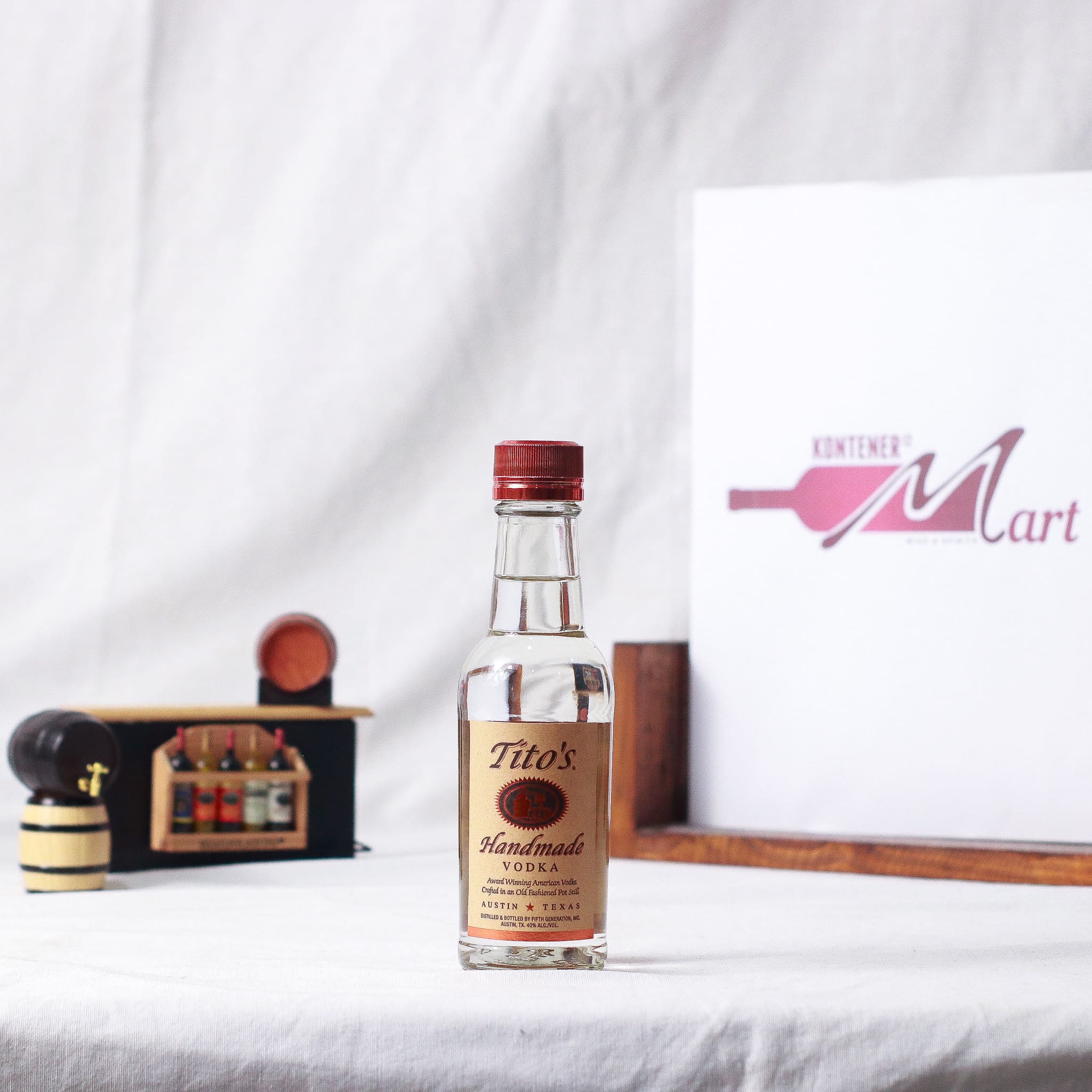 Miniature Tito's Vodka