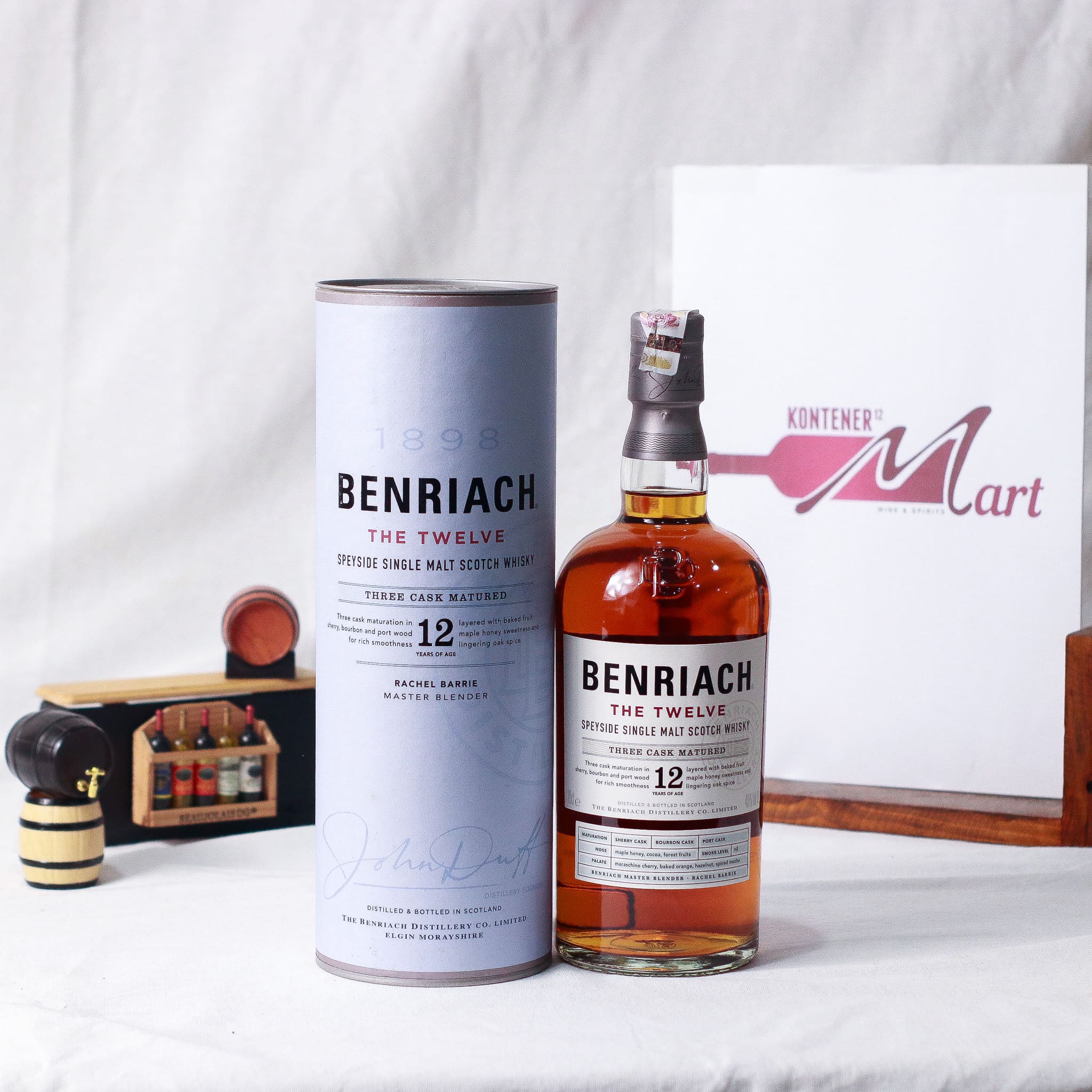 Benriach 12 Years Old The Twelve Original Speyside SingleMalt Scotch Whisky