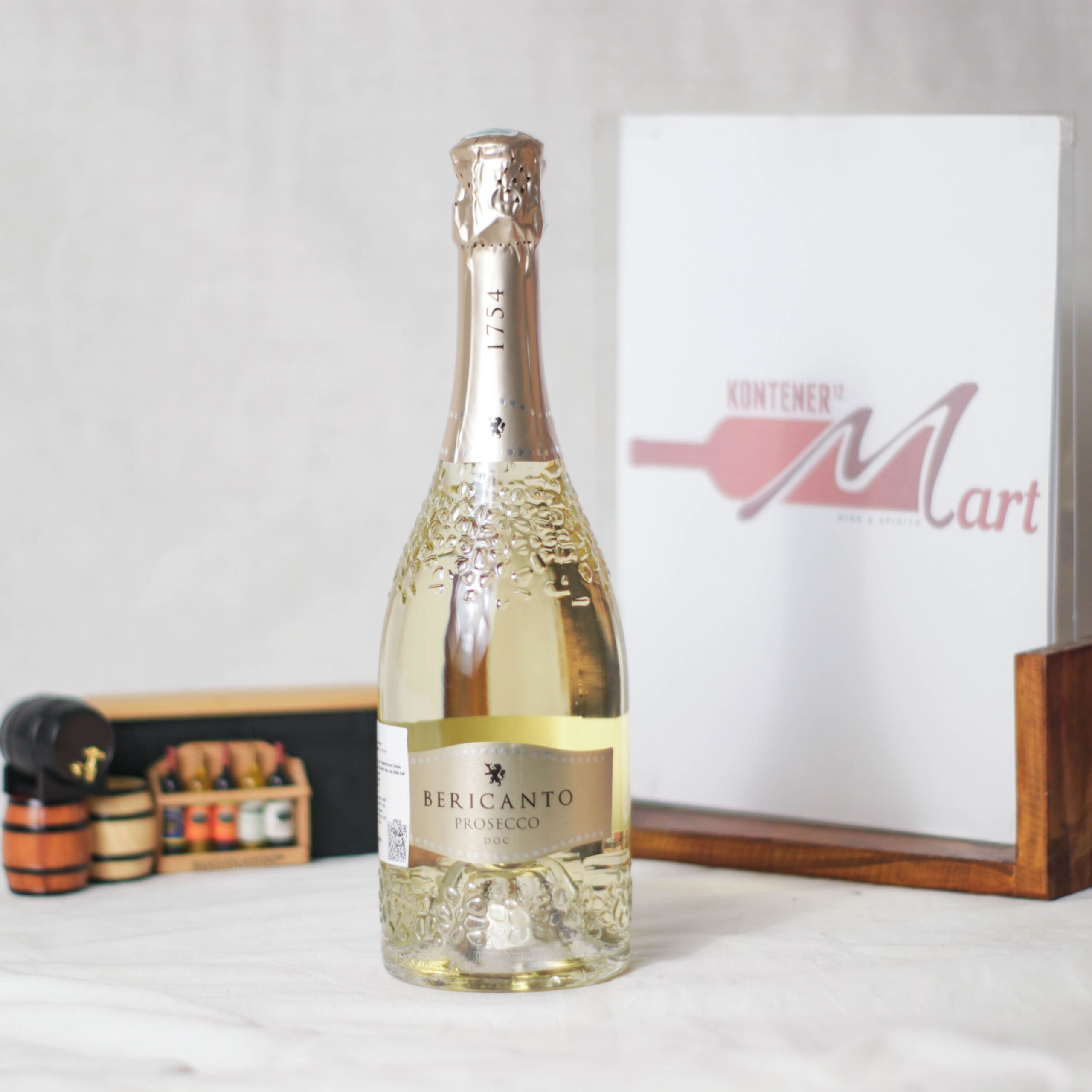 Bericanto Prosecco Brut Blanco DOC Sparkling Wine Italy