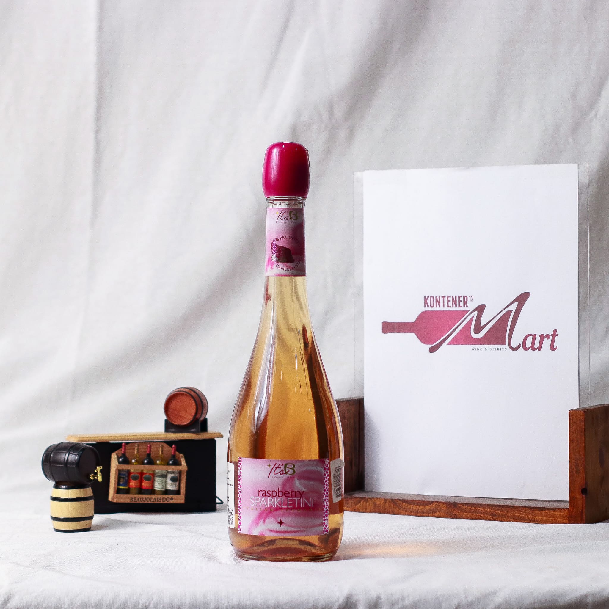 Bosca It's B Raspberry Sparkletini Italian Spumante
