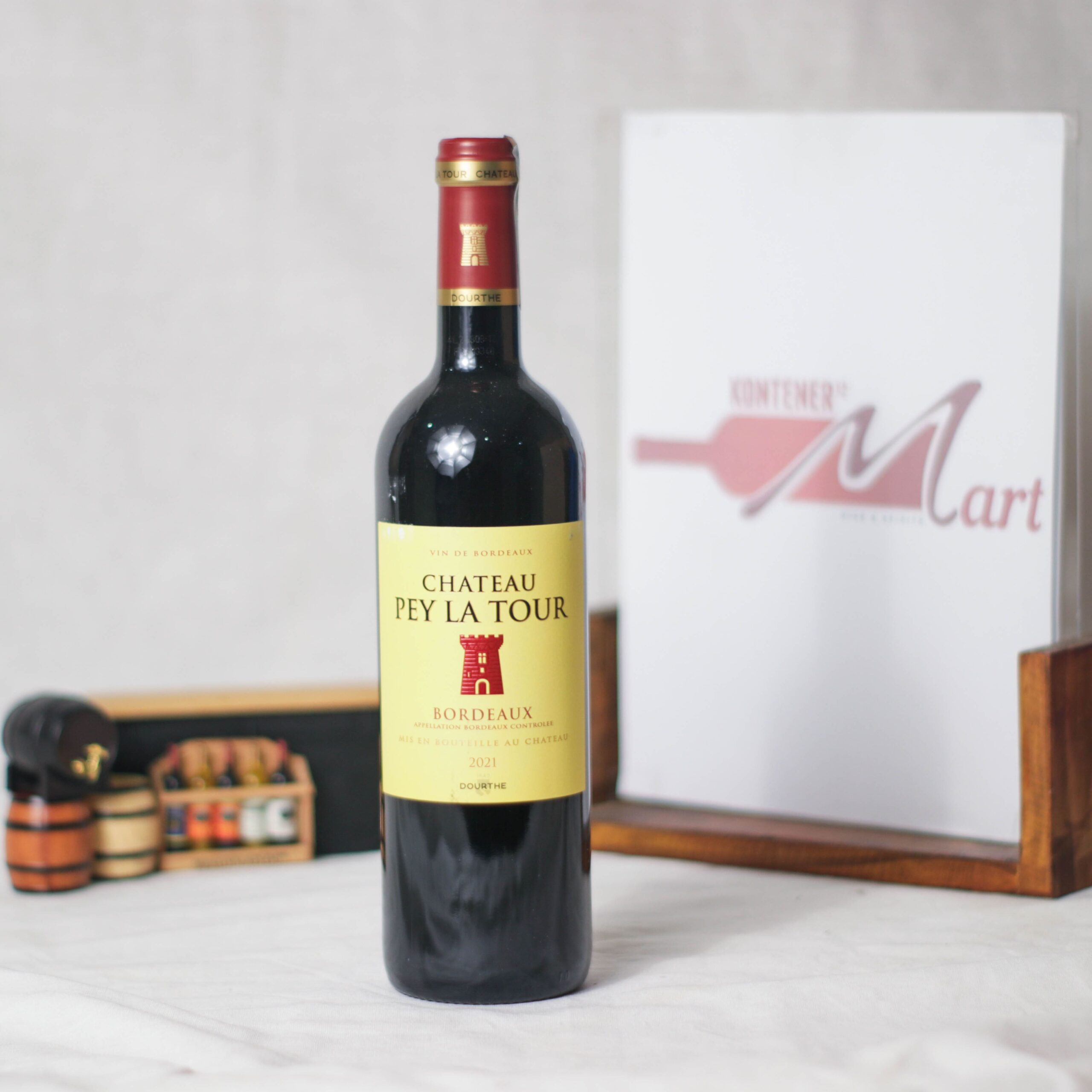 DOURTHE - Chateau Pey La Tour Bordeaux Red Wine France