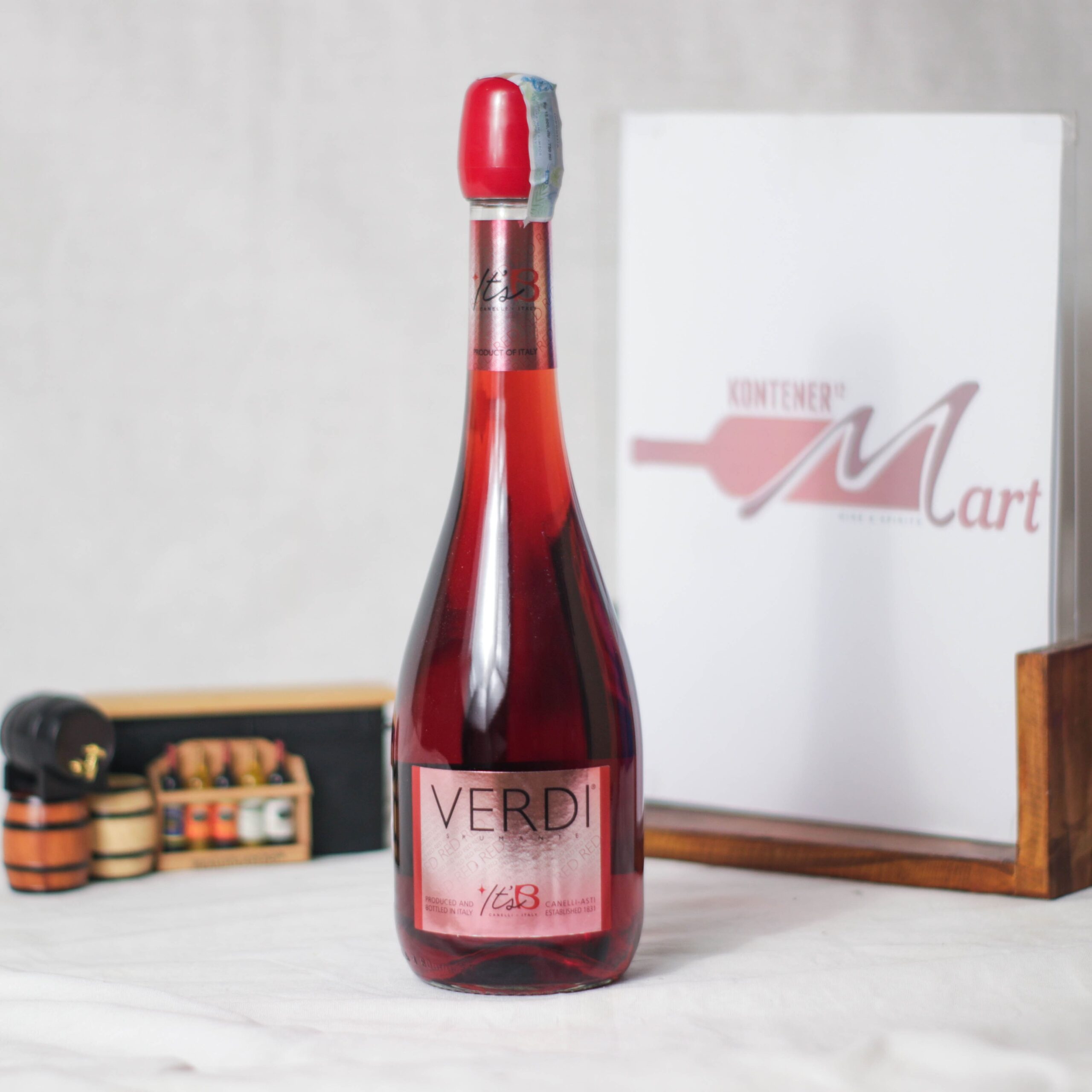 Bosca Verdi Spumante Red It's B Sparkling Wine