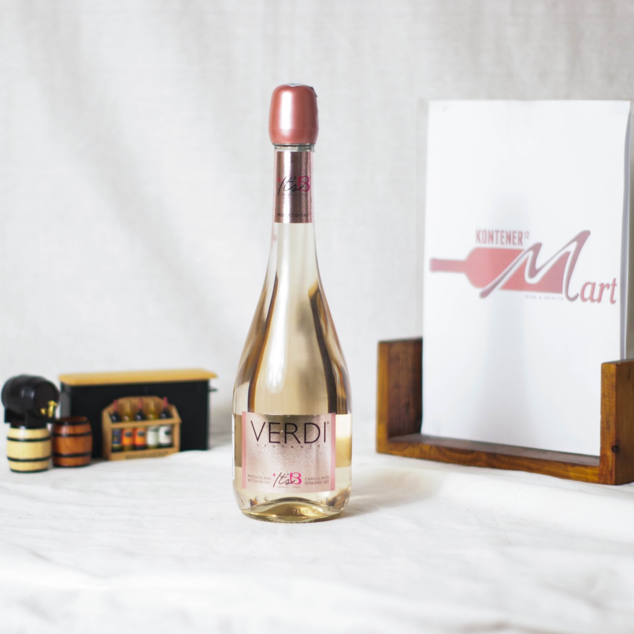 Bosca Verdi Spumante Rose It's B Sparkling Wine Italy