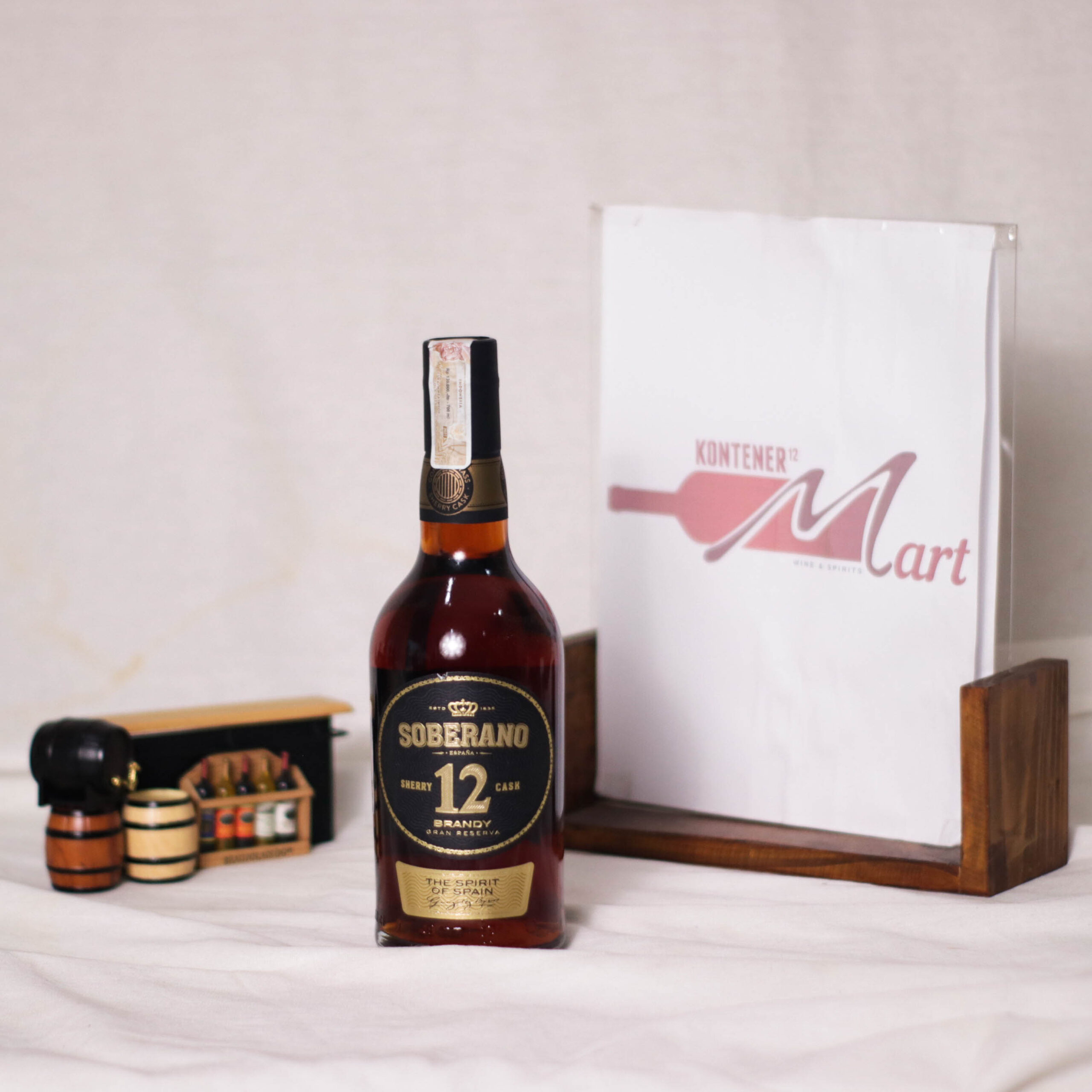 Soberano 12 Sherry Cask Brandy Gran Reserva