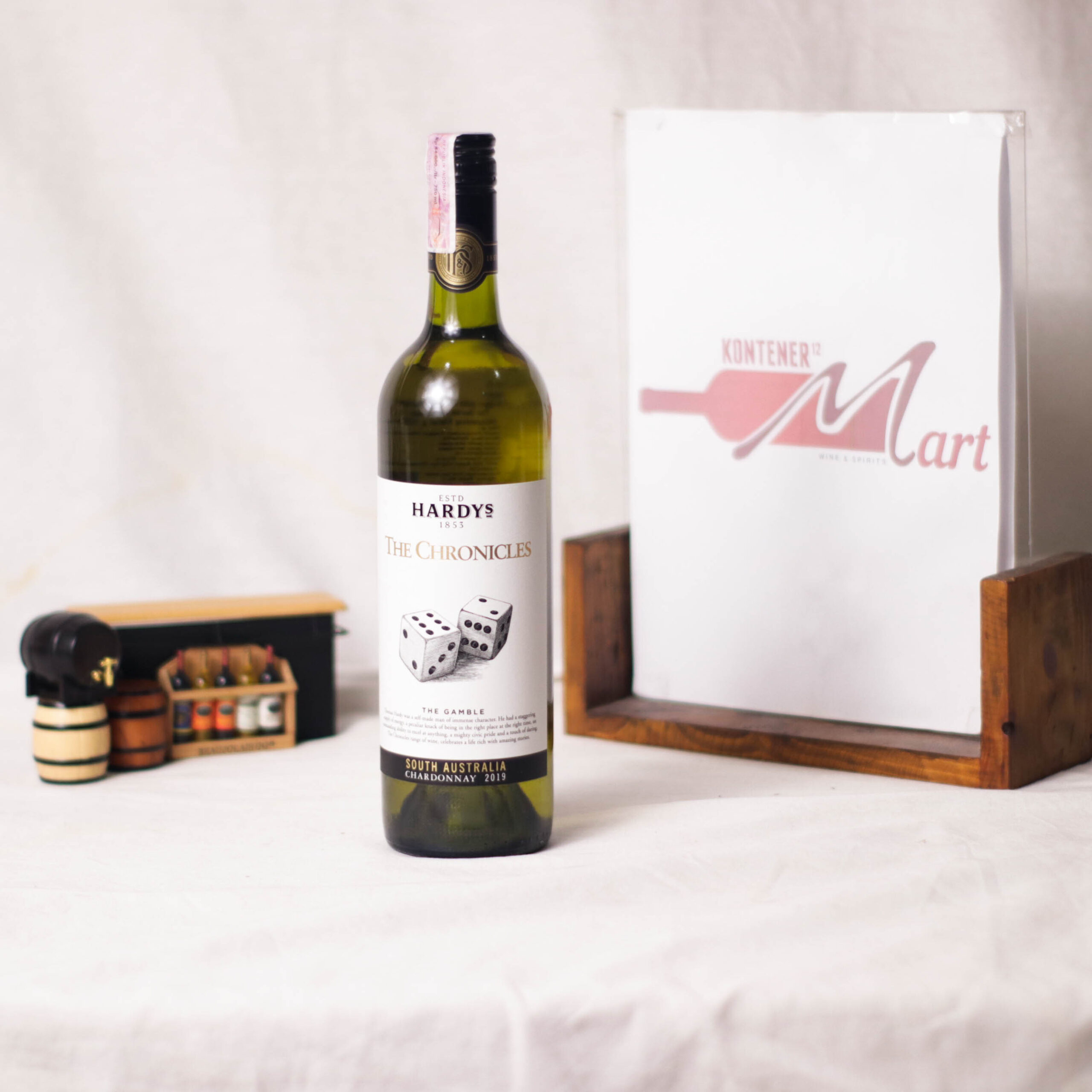 Hardys Chronicles Chardonnay Gamble White Wine Australia