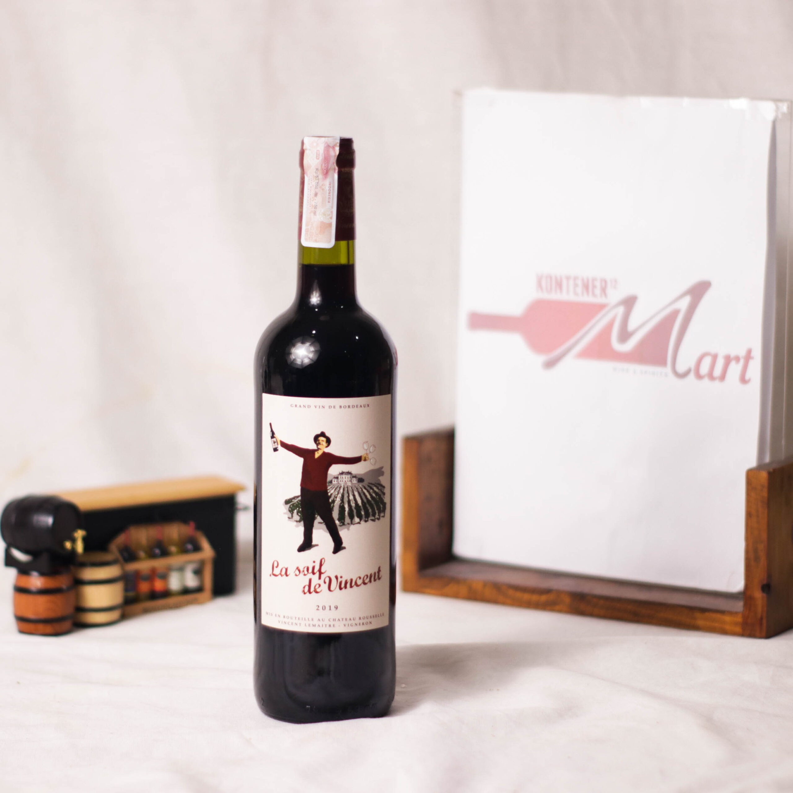 Chateau Rousselle La Soif De Vincent ( Vincent's Thirst ) Bourg hills Red Wine France