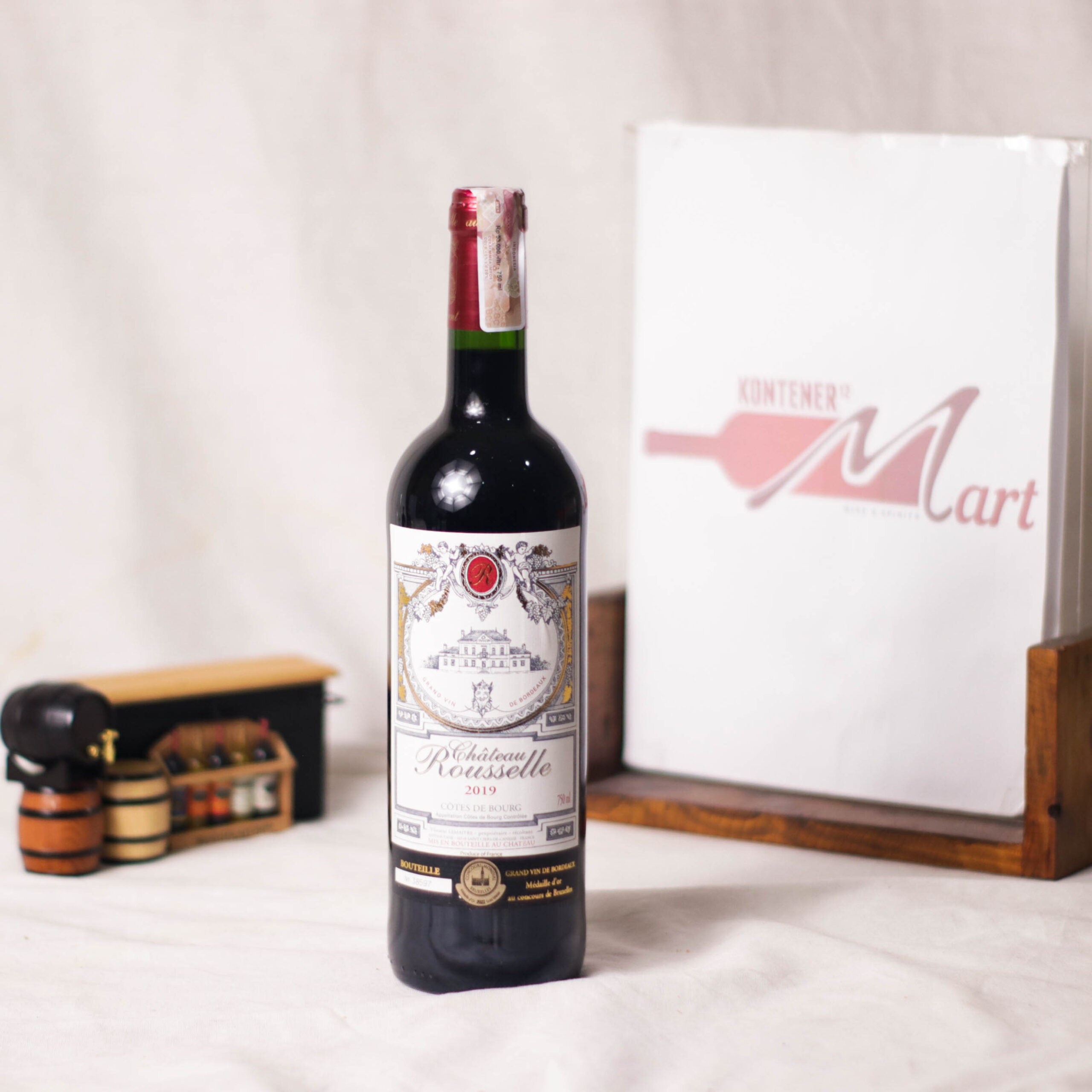 Chateau Rousselle Tradition 2019 Cotes De Bourg Red Wine France