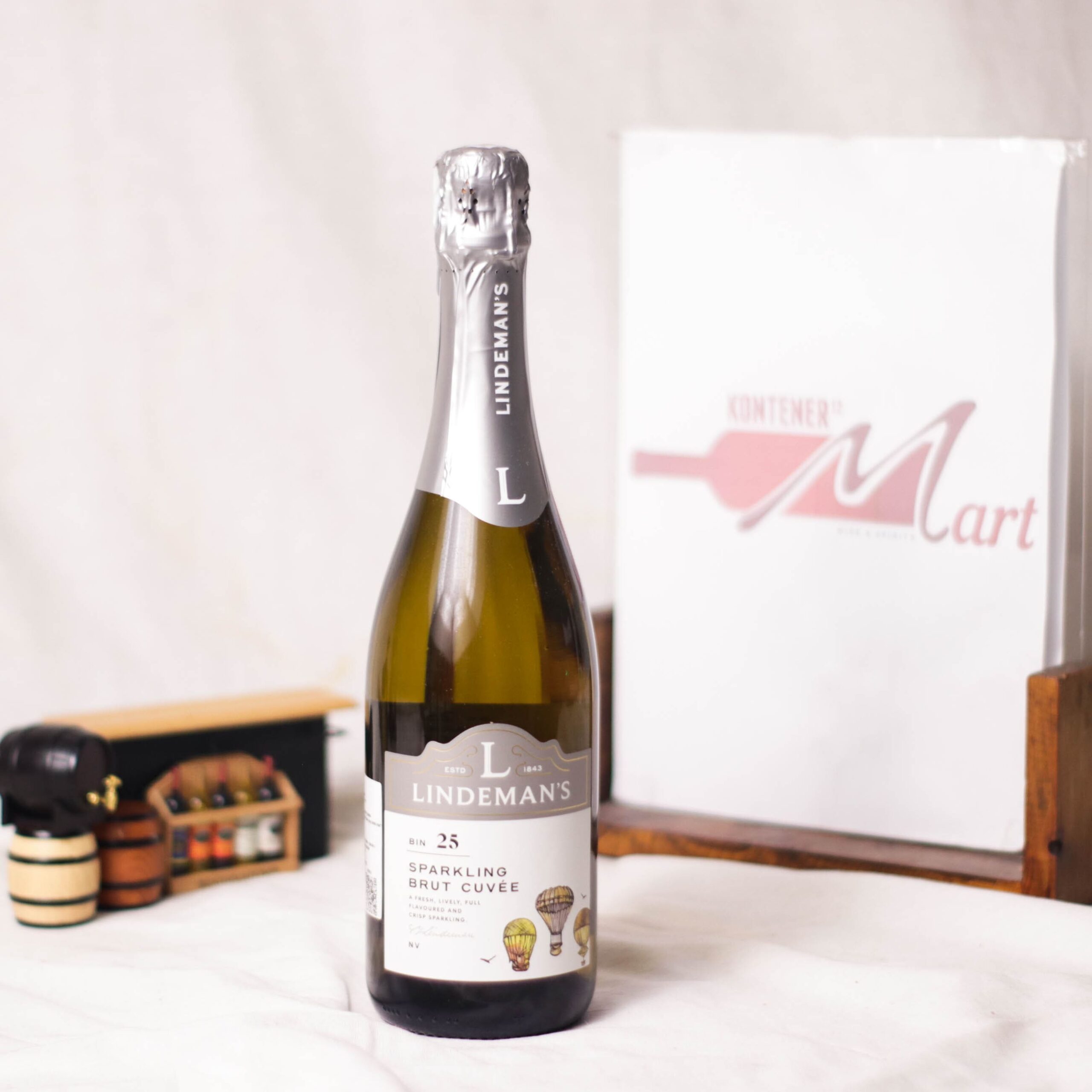 Lindemans Bin 25 Brut Cuvee Wine Sparkling Australia