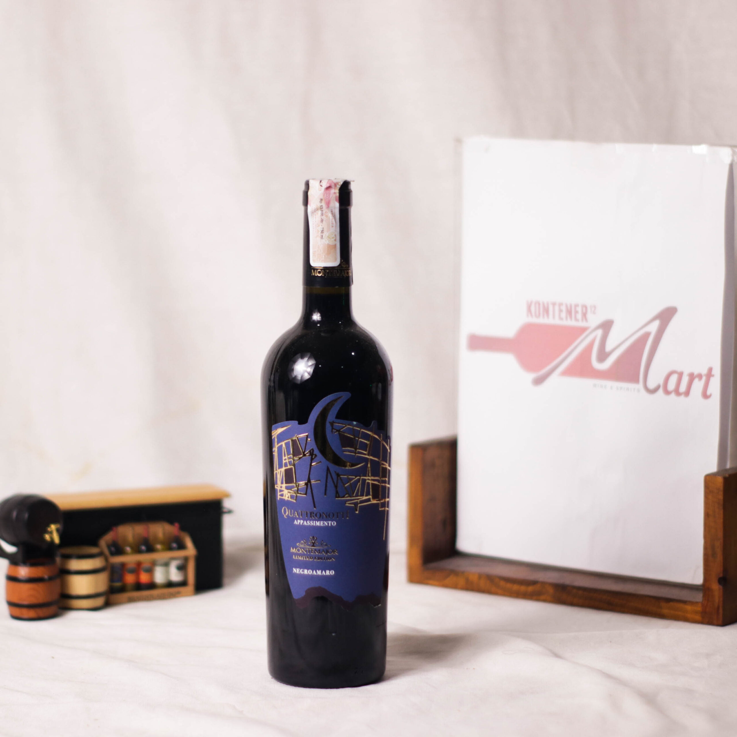 Montemajor Quattonotti Puglia Negroamaro IGT Red Wine Italy
