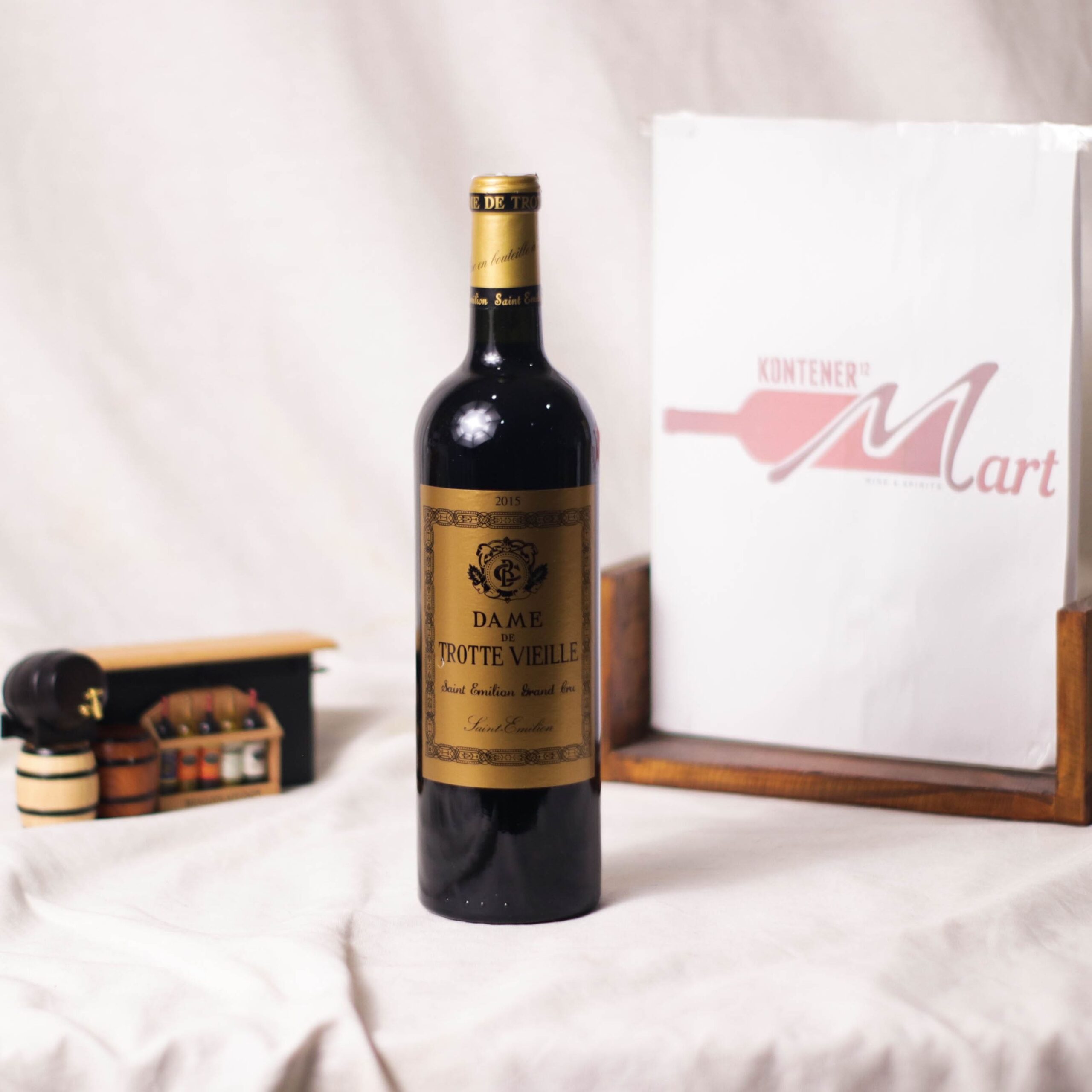 Dame De Trottevielle Grand Cru 2nd Classe ST.Emiliion 2015 Red Wine France