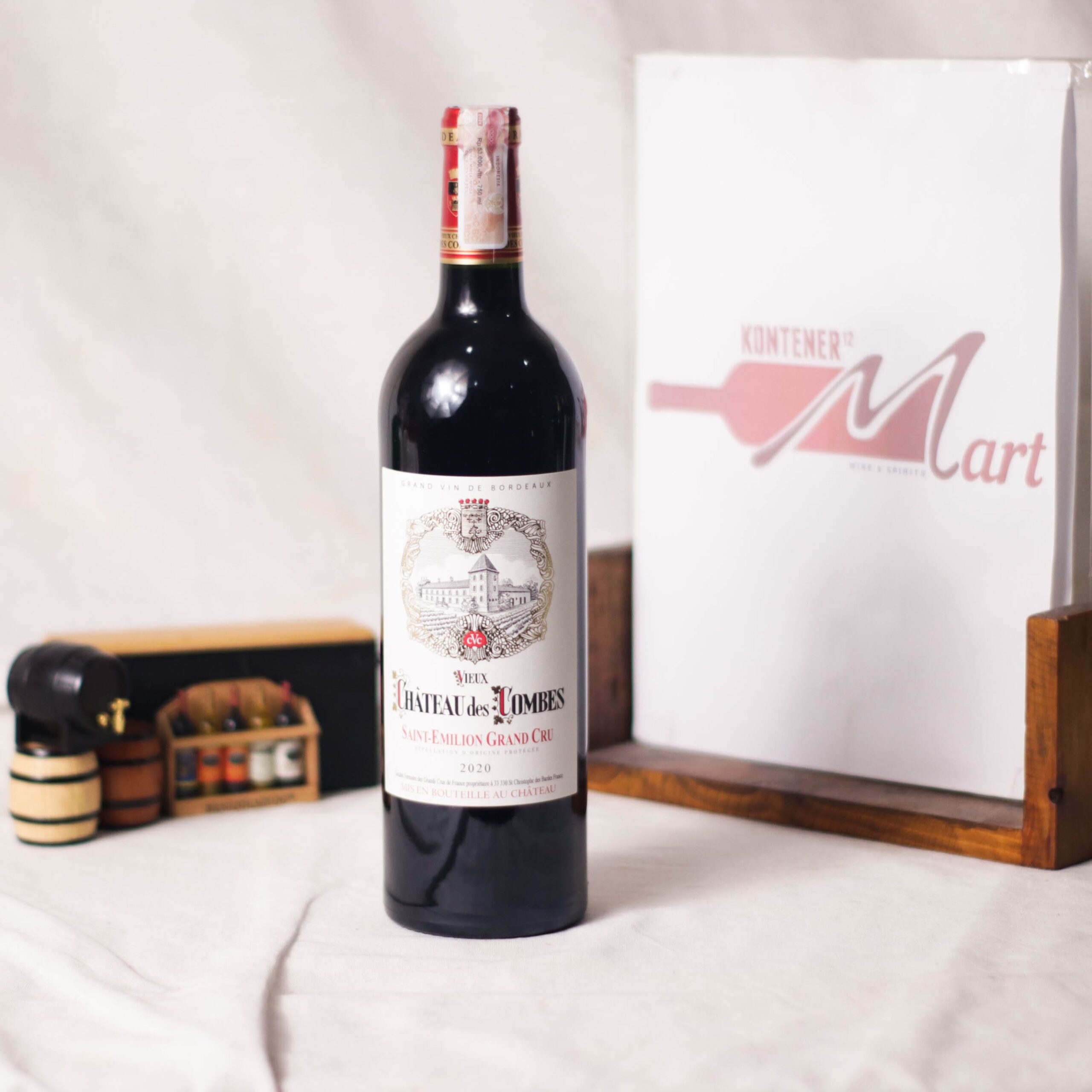 Vieux Chateau De Combes Saint Emilion Grand Cru 2020 France Red Wine
