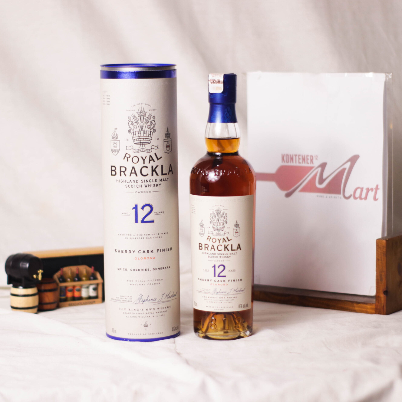 Royal Brackla 12 Aged Years Sherry Cask Finish Highland Single Malt Scotch Whisky