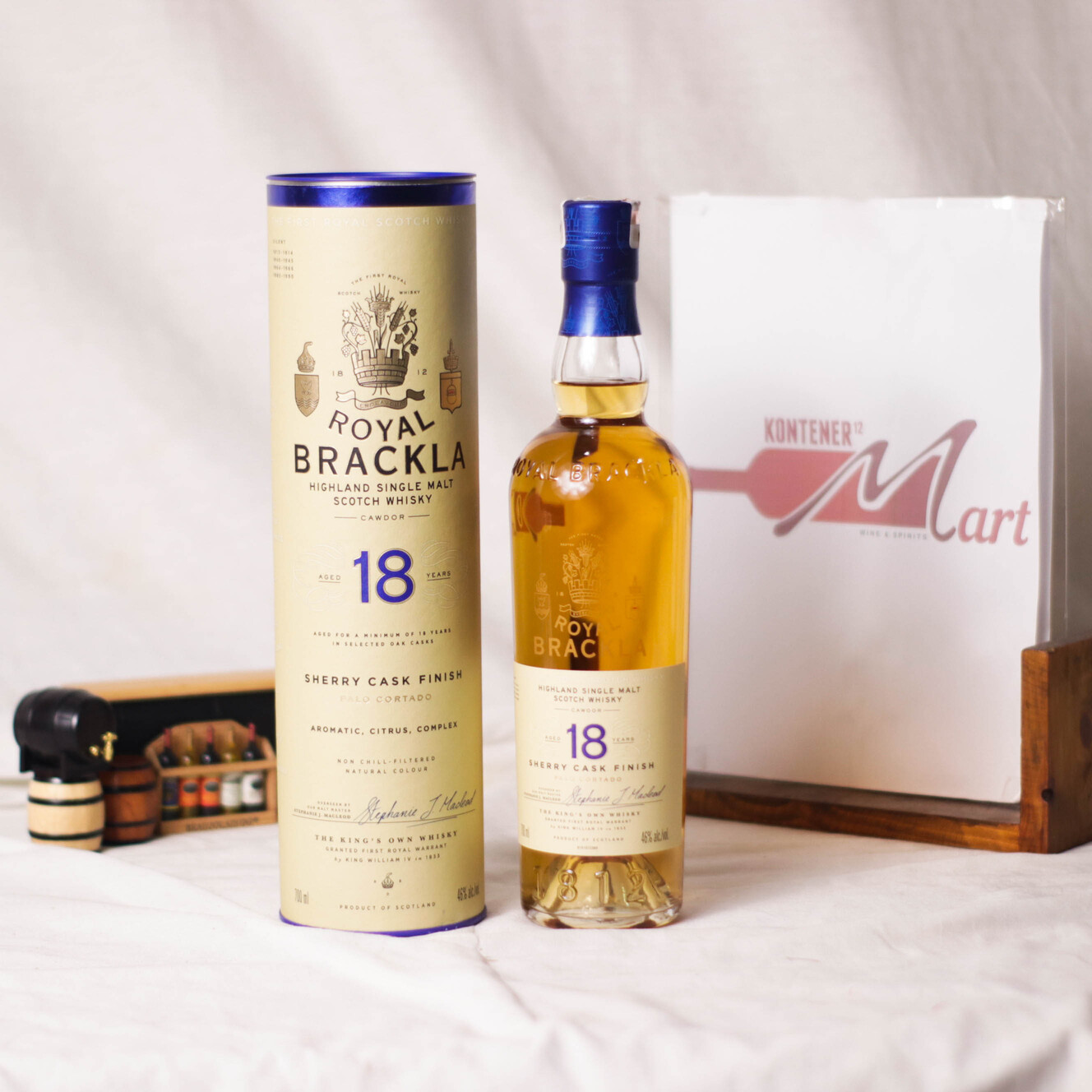Royal Brackla 18 Aged Years Sherry Cask Finish Highland Single Malt Scotch Whisky