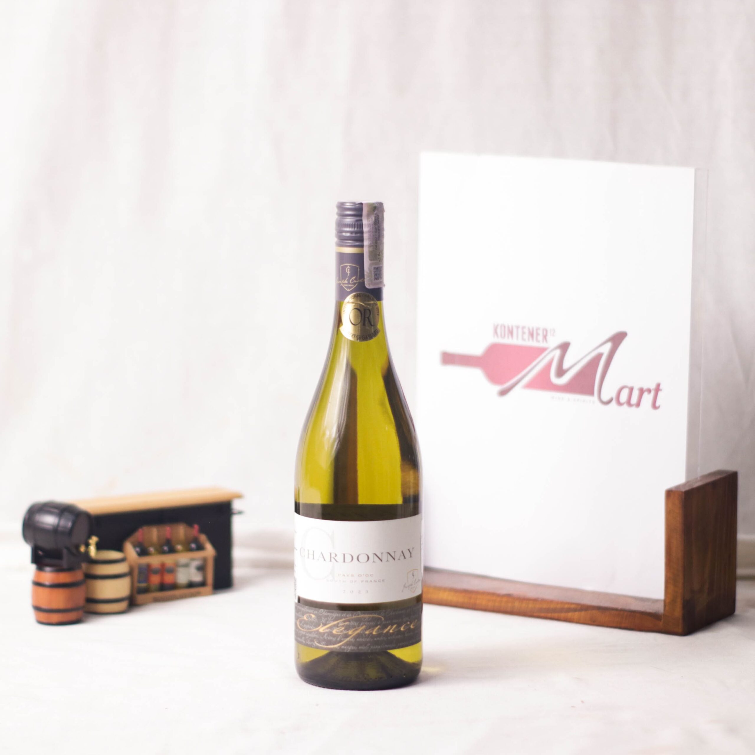 Joseph Castan Elégance Chardonnay IGP Pay's DOC 2023 France White Wine