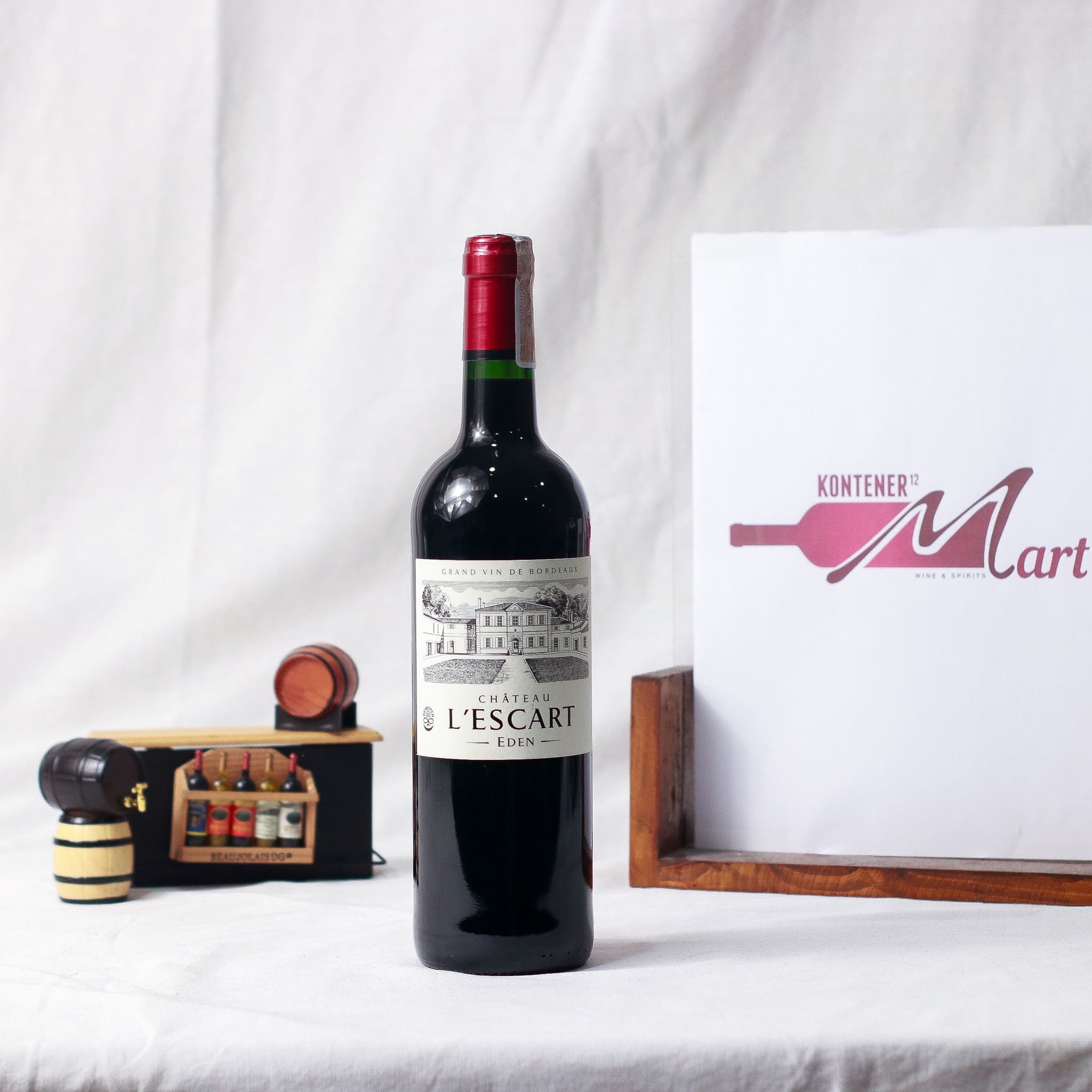 Chateau L'Escart Bordeaux Superieur 2021 Eden Grand Vin De Bordeaux Red Wine France