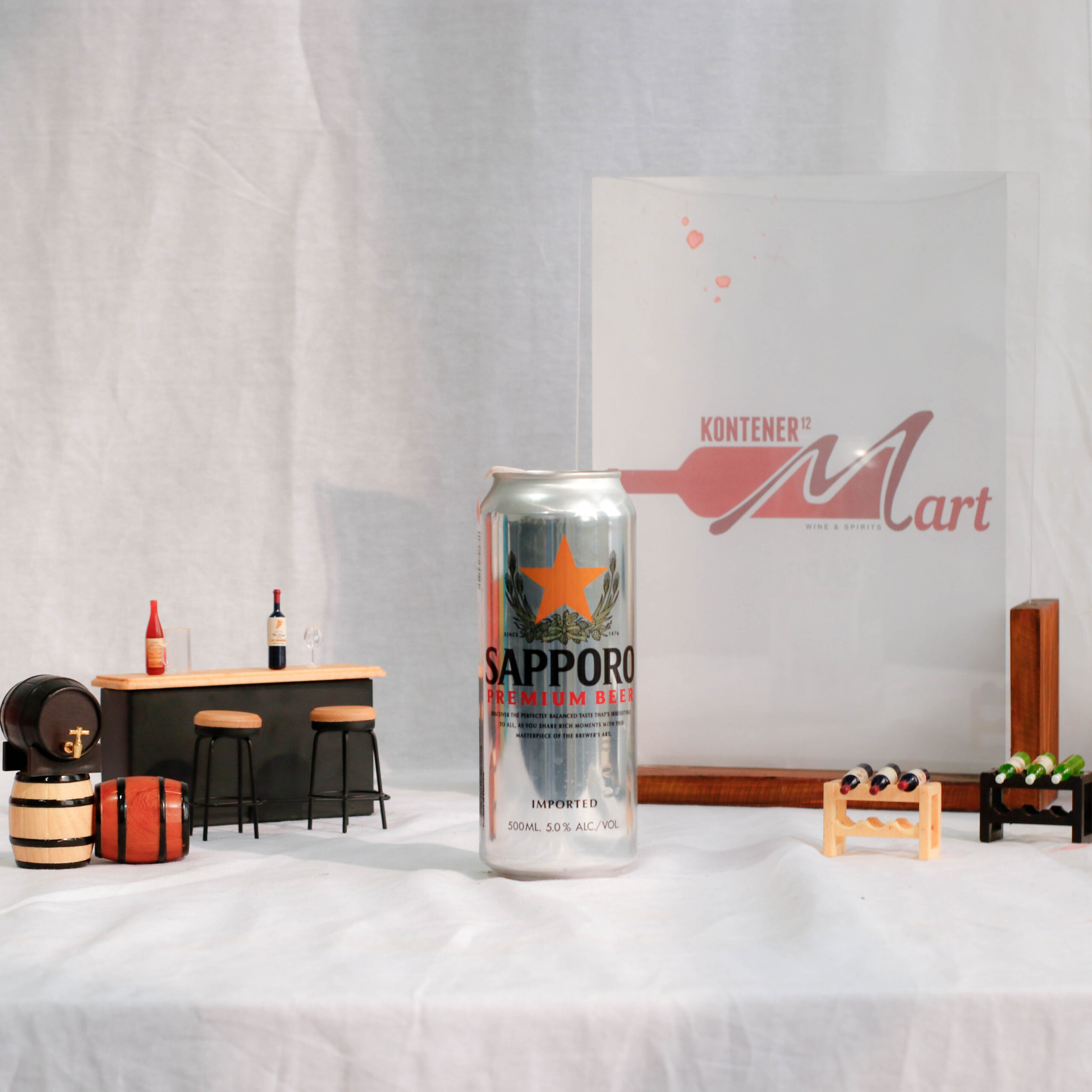 Sapporo Premium Beer Can 500ML
