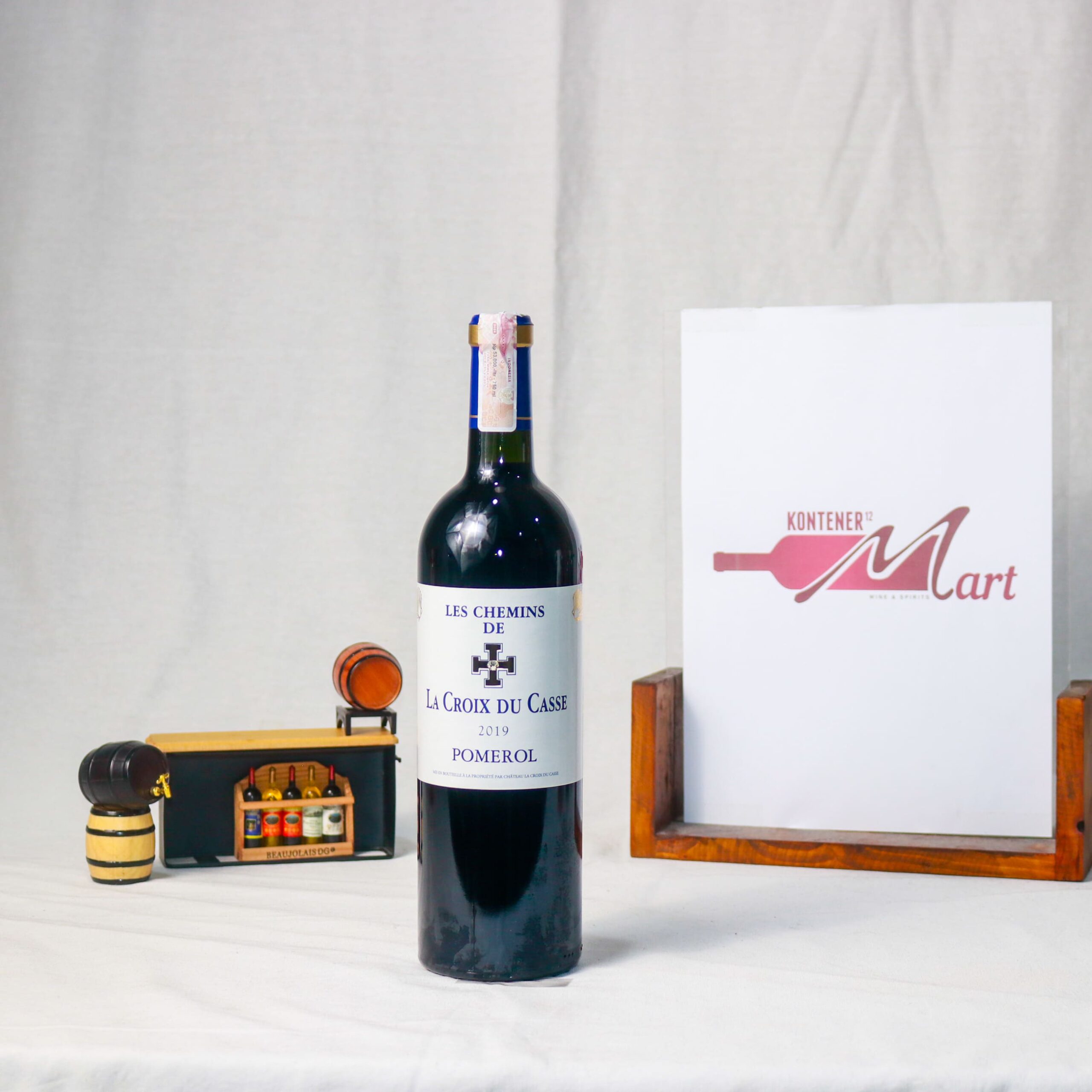 Les Chemins De La Croix Du Casse Pomerol 2019 Red Wine France