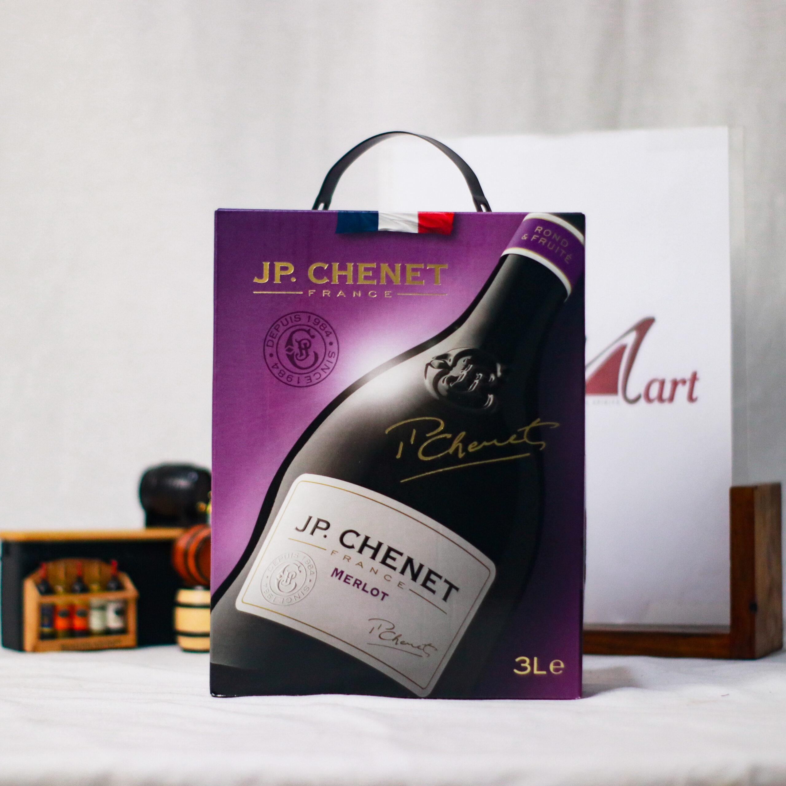 JP Chenet Merlot Red Wine France Box 3L