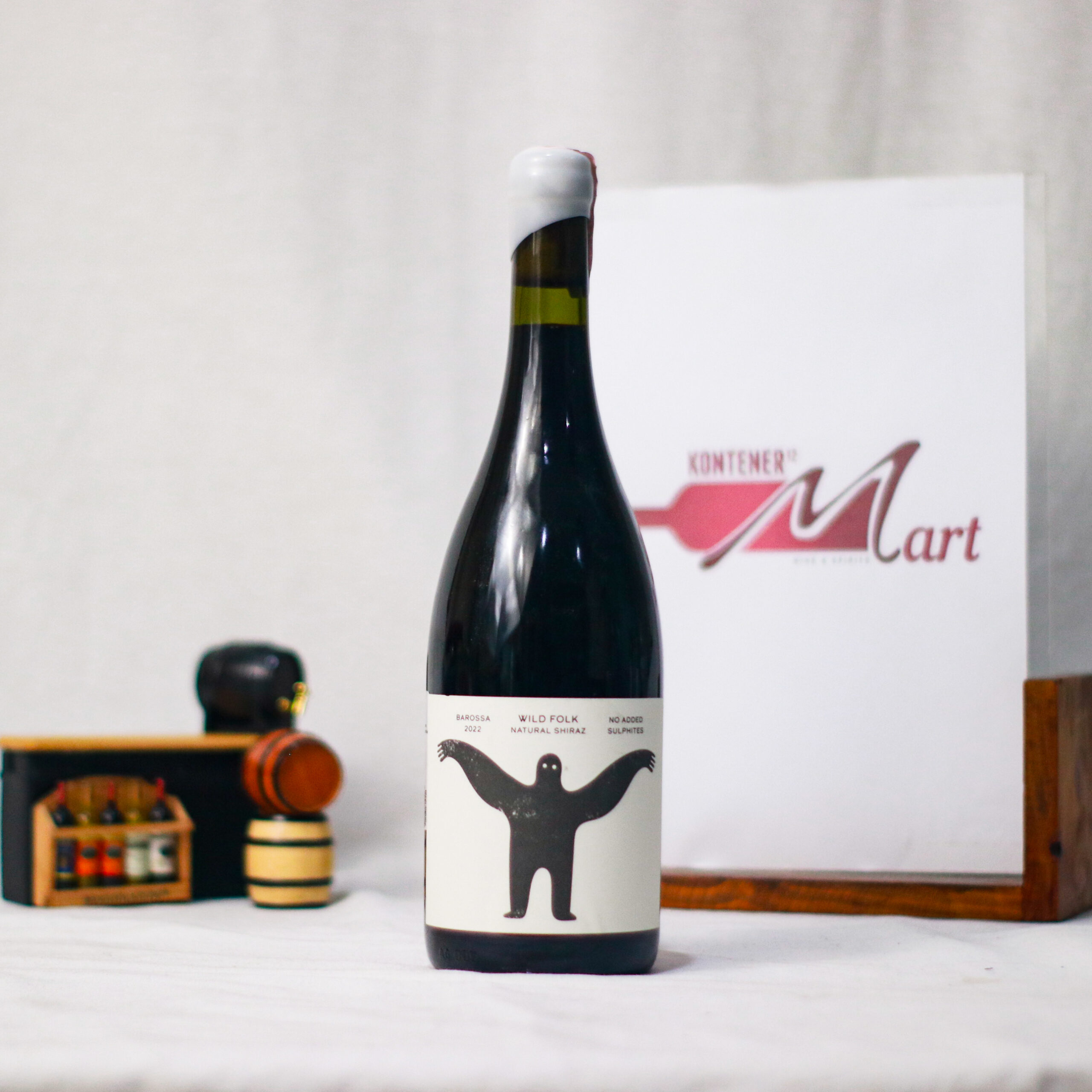 Wild Folk Natural Shiraz Red Wine Australia