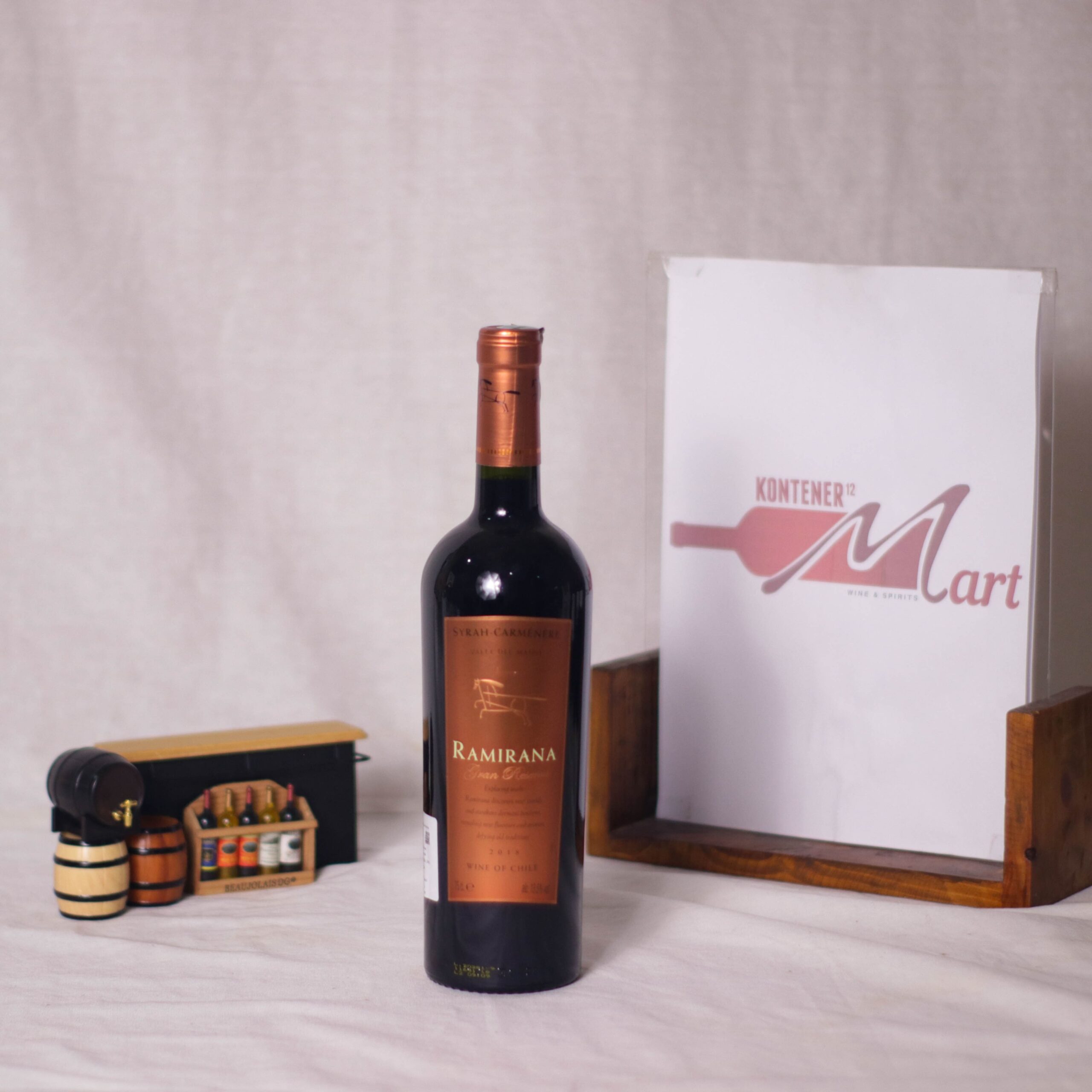 Ramirana Gran Reserva Syrah Carmenere 2018 Red Wine Chile