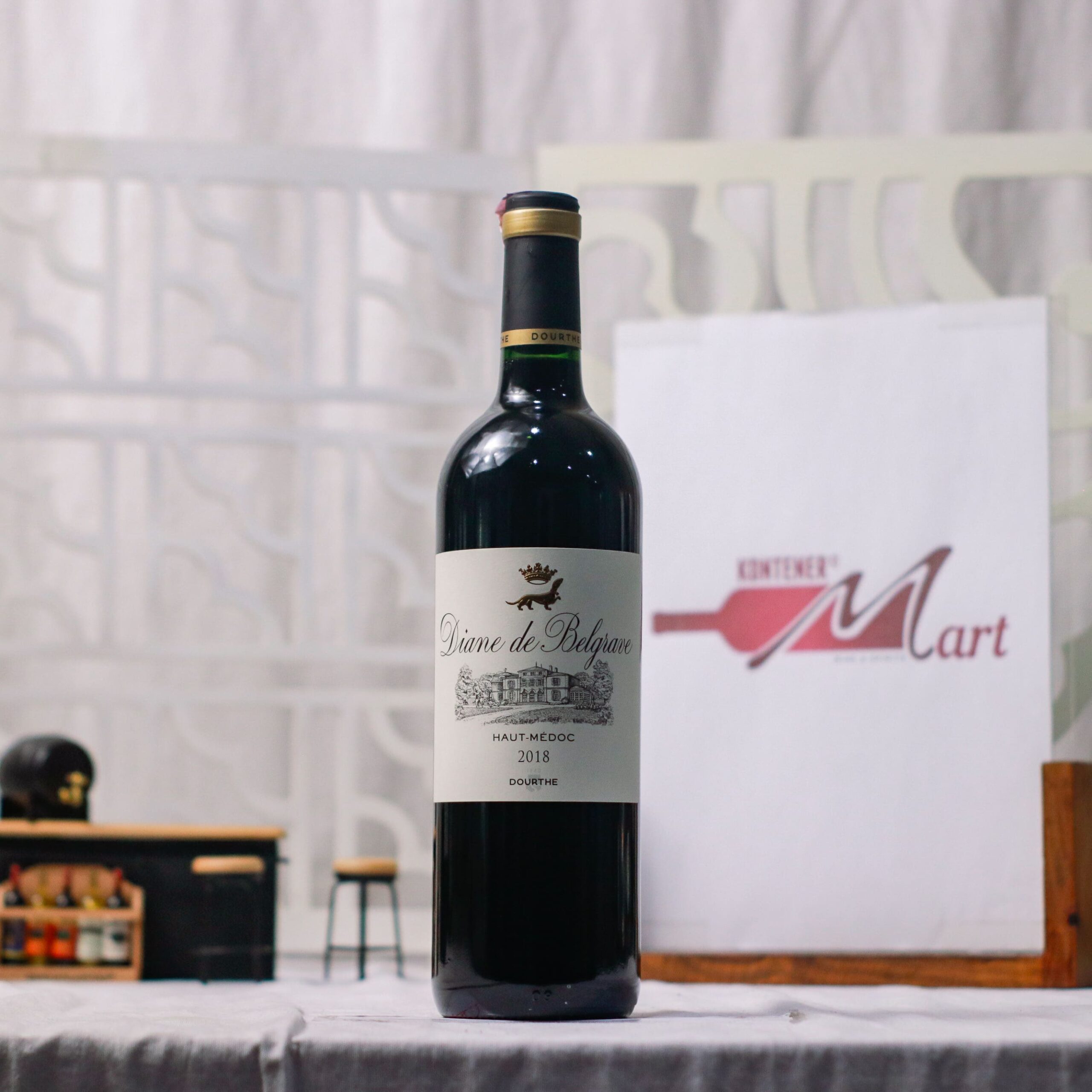 DOURTHE - Diane De Belgrave Haut - Medoc 2018 Red Wine France